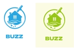 arc design (kanmai)さんの空調清掃会社「BUZZ」のロゴ作成依頼への提案