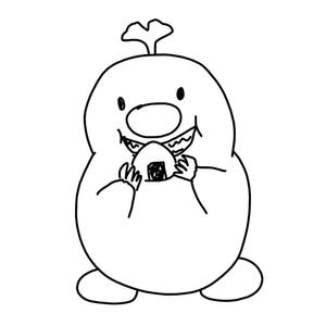あーまん (aaman)さんの「たまらんねっタマ」イメージキャラクターラフ案への提案