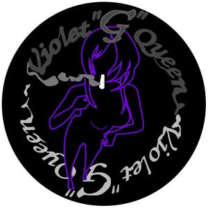 藤咲えりぃ (Eririn)さんの「Violet"G"Queen」のロゴ作成への提案