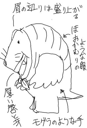 6号 (yrktf6)さんの「たまらんねっタマ」イメージキャラクターラフ案への提案