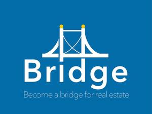 JOB-AID (neon-tani)さんの不動産会社『株式会社Bridge』の会社ロゴへの提案