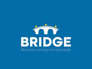 JOB-AID (neon-tani)さんの不動産会社『株式会社Bridge』の会社ロゴへの提案