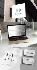 BUTTER GRAPHICS (tsukasa110)さんの不動産会社『株式会社Bridge』の会社ロゴへの提案
