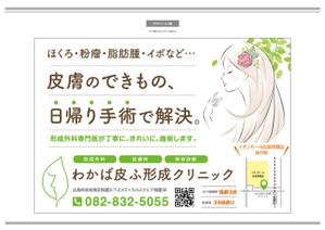 K-Design (kurohigekun)さんの形成外科、皮膚科クリニックの看板への提案