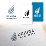 Hi-Design (hirokips)さんの中小企業のコンサルタント業務「ウチダコンサルタンツ」の会社ロゴへの提案