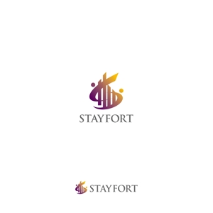 TYPOGRAPHIA (Typograph)さんのビジネスホテルと障害福祉サービスの会社「ステイフォート株式会社」のロゴへの提案