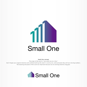 IROHA-designさんの不動産会社「Small One」ロゴへの提案