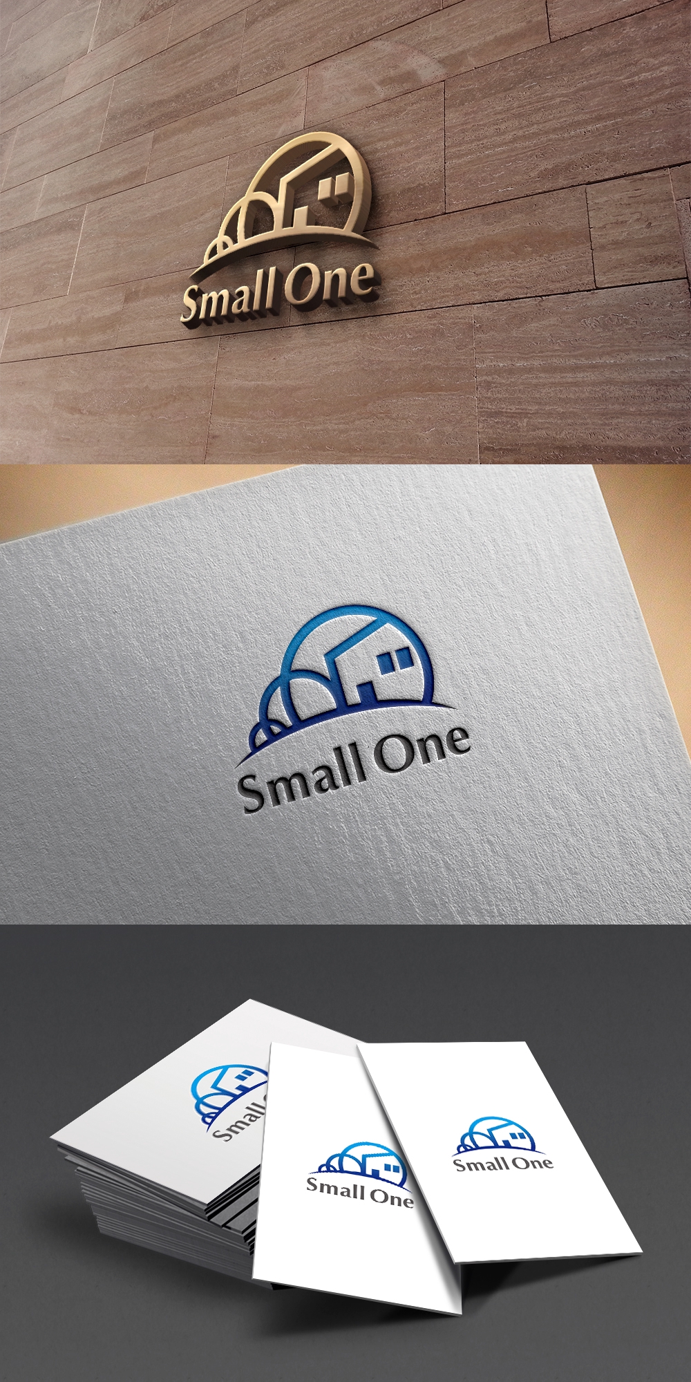 不動産会社「Small One」ロゴ