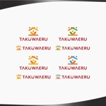 D.R DESIGN (Nakamura__)さんの子どもの居場所　心のエネルギーを蓄える蔵のような家「TAKUWAERU]のロゴへの提案