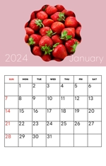 KON (kon_work31)さんのフルーツをあしらったカレンダー（12ヶ月デザイン）への提案