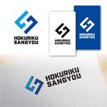 Hi-Design (hirokips)さんの会社「北陸産業（HS）」のロゴへの提案