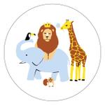 patch_mimiさんの動物柄の子供用食器（ボウル）デザインへの提案