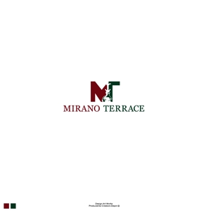 red3841 (red3841)さんのシーシャ『MIRANO TERRACE』のロゴへの提案