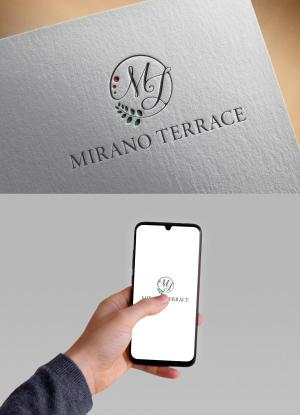 清水　貴史 (smirk777)さんのシーシャ『MIRANO TERRACE』のロゴへの提案
