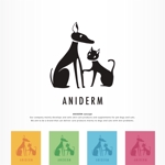 IROHA-designさんの動物用スキンケア商品・サプリメントのブランド「ANIDREM」のロゴへの提案