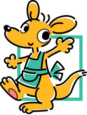 ｍｉｋａデザイン (mikadesign)さんのカンガルーのキャラクター制作への提案