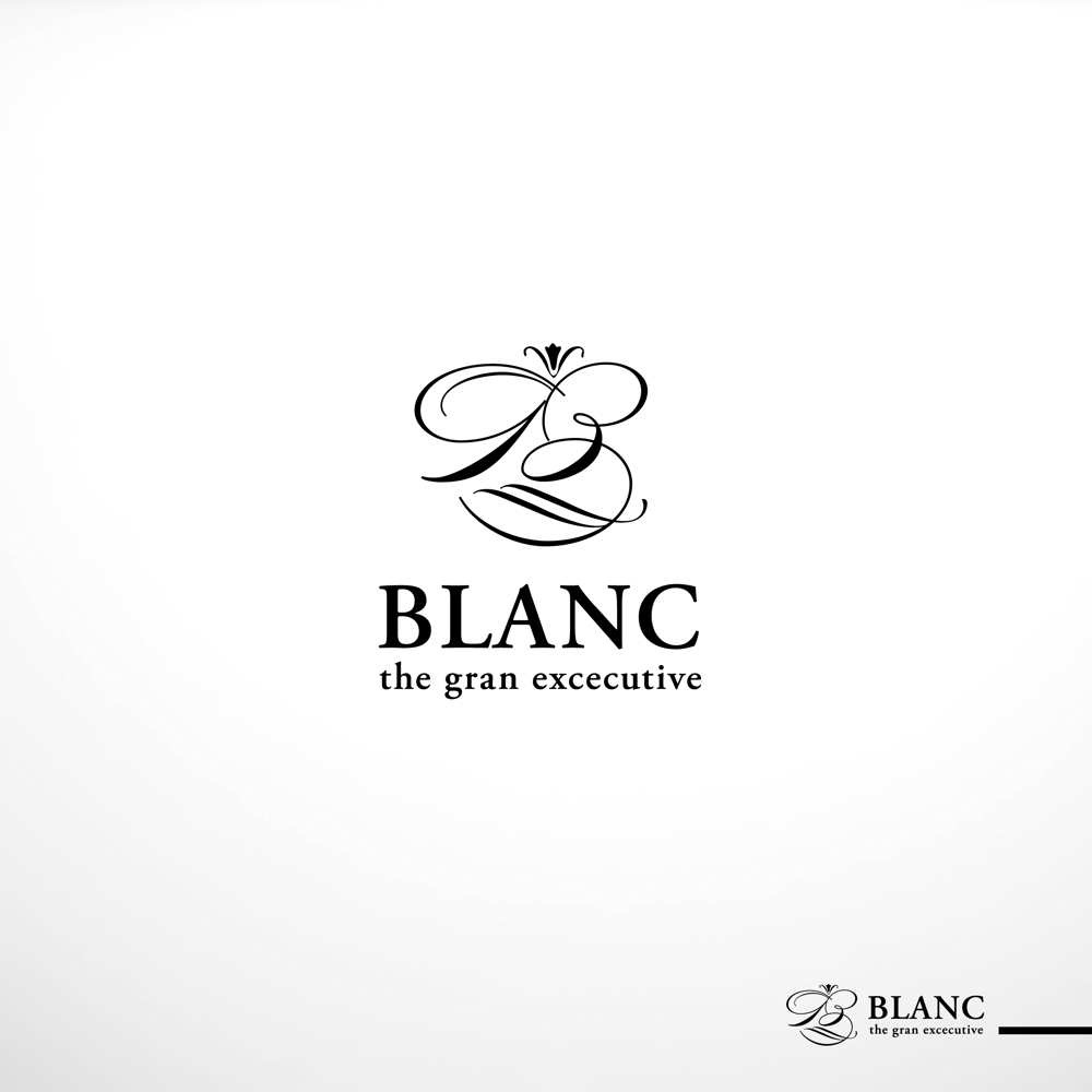 高級キャバクラ「blanc  (ブラン)」のロゴ