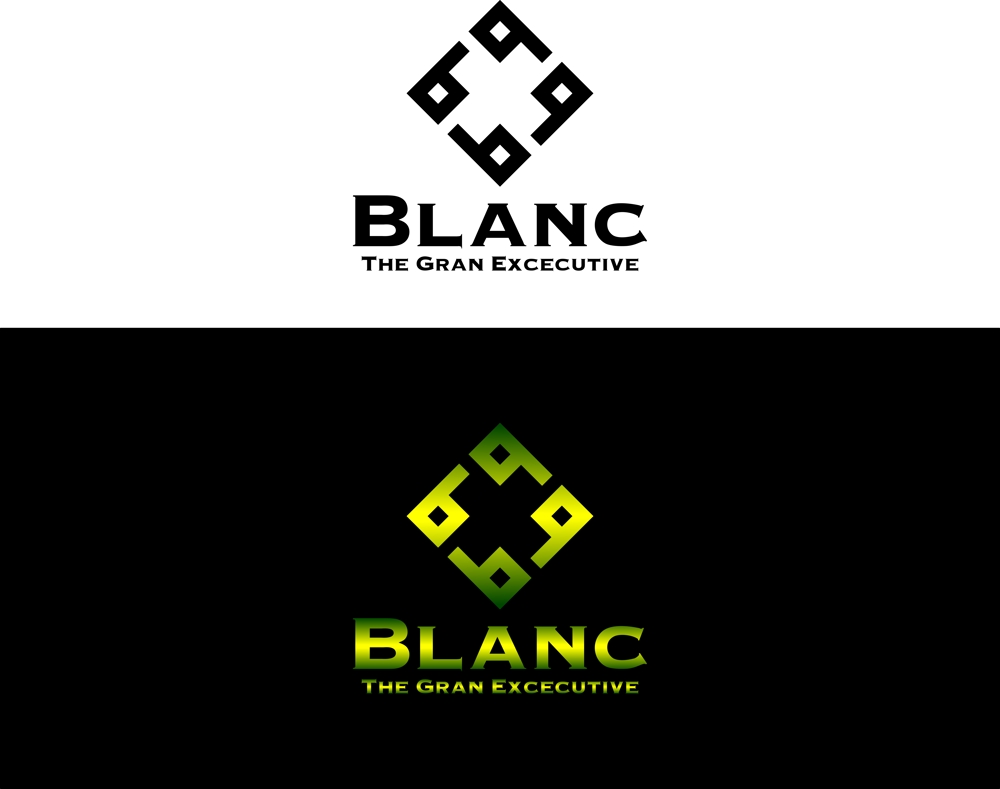 高級キャバクラ「blanc  (ブラン)」のロゴ