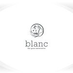 358eiki (tanaka_358_eiki)さんの高級キャバクラ「blanc  (ブラン)」のロゴへの提案