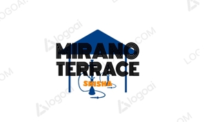 株式会社リーペ (rogoaisupport)さんのシーシャ『MIRANO TERRACE』のロゴへの提案