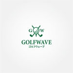 tanaka10 (tanaka10)さんのインドアでバンカーとパット練習もできる「GOLFWAVE（ゴルフウェーブ）」のロゴへの提案
