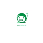じゅん (nishijun)さんのインドアでバンカーとパット練習もできる「GOLFWAVE（ゴルフウェーブ）」のロゴへの提案