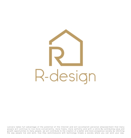 tog_design (tog_design)さんの建築設計会社「Ｒ-design」のロゴマークへの提案