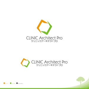 鷹之爪製作所 (singaporesling)さんのクリニック建築専門店「クリニック アーキテクト Pro」のロゴ作成への提案