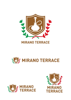 oyama_k (oyama_k)さんのシーシャ『MIRANO TERRACE』のロゴへの提案