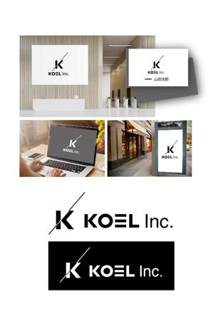 K-J (king_j)さんの広告制作会社 ｢KOEL Inc.｣  の ロゴへの提案