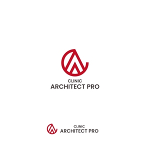 TYPOGRAPHIA (Typograph)さんのクリニック建築専門店「クリニック アーキテクト Pro」のロゴ作成への提案
