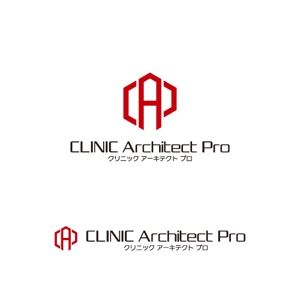 Thunder Gate design (kinryuzan)さんのクリニック建築専門店「クリニック アーキテクト Pro」のロゴ作成への提案