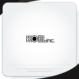 XL@グラフィック (ldz530607)さんの広告制作会社 ｢KOEL Inc.｣  の ロゴへの提案
