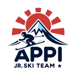 SUGU (suguru223)さんのアルペンスキーチーム　APPI Jr. SKI TEAMのロゴへの提案