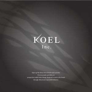 happiness_design (happiness_design)さんの広告制作会社 ｢KOEL Inc.｣  の ロゴへの提案