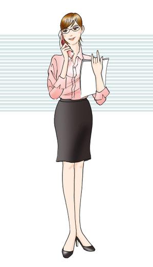 平野秀明 (space-object)さんのショートヘアの女性のイラストへの提案