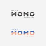 noz design (yoknoz)さんの美容室「サロンドMOMO」のロゴデザインへの提案