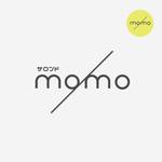 noz design (yoknoz)さんの美容室「サロンドMOMO」のロゴデザインへの提案