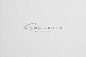 ALTAGRAPH (ALTAGRAPH)さんのネイルサロンの「Emi la beaute」ｴﾐﾗﾎﾞｰﾃのロゴへの提案