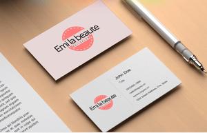 株式会社リーペ (rogoaisupport)さんのネイルサロンの「Emi la beaute」ｴﾐﾗﾎﾞｰﾃのロゴへの提案