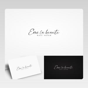 Yolozu (Yolozu)さんのネイルサロンの「Emi la beaute」ｴﾐﾗﾎﾞｰﾃのロゴへの提案