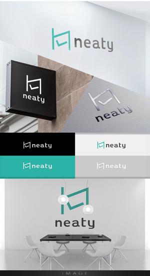 Cobalt Blue (Cobalt_B1ue)さんのメッセージ、タスク、プロジェクト・プロダクト開発を一元管理できるITツール【neaty】 のロゴ募集への提案