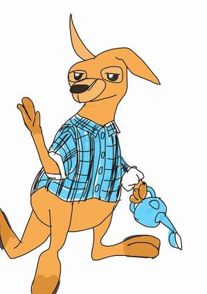 fenronさんのカンガルーのキャラクター制作への提案