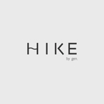 noz design (yoknoz)さんのまつ毛、まゆ毛サロン「HIKE by gen.」のロゴへの提案