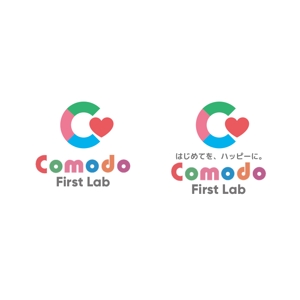 twoway (twoway)さんの赤ちゃん子育て支援アイテムブランド「Comodo First Lab」のブランドロゴ制作への提案