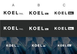 TAK_design (TAK_1221)さんの広告制作会社 ｢KOEL Inc.｣  の ロゴへの提案