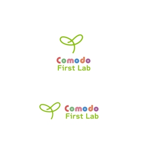 スタジオきなこ (kinaco_yama)さんの赤ちゃん子育て支援アイテムブランド「Comodo First Lab」のブランドロゴ制作への提案