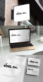 BUTTER GRAPHICS (tsukasa110)さんの広告制作会社 ｢KOEL Inc.｣  の ロゴへの提案