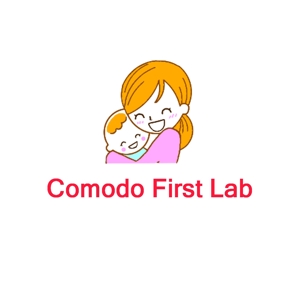 ITSG (it-sg)さんの赤ちゃん子育て支援アイテムブランド「Comodo First Lab」のブランドロゴ制作への提案
