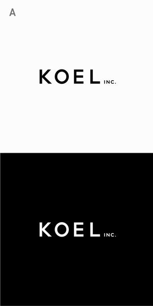 designdesign (designdesign)さんの広告制作会社 ｢KOEL Inc.｣  の ロゴへの提案